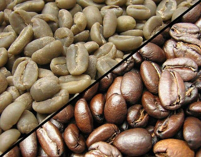 Coffee Processing and Bulk Export Ethiopian coffee beans (green and roasted) prepared for export in bulk bags and commercial distribution